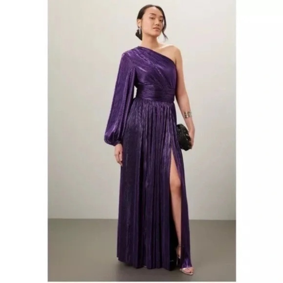 Bronx and Banco Purple Florence Gown Size Small - Picture 1 of 7